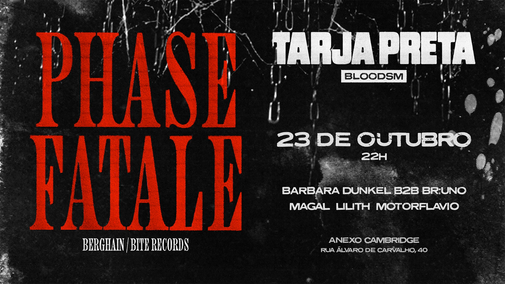 Tarja Preta Apresenta: Phase Fatale Cover