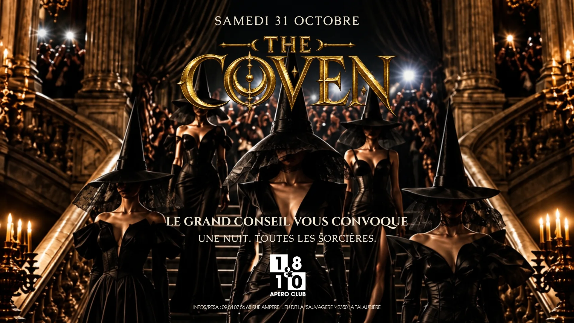 The Coven — Halloween 🌑 Cover