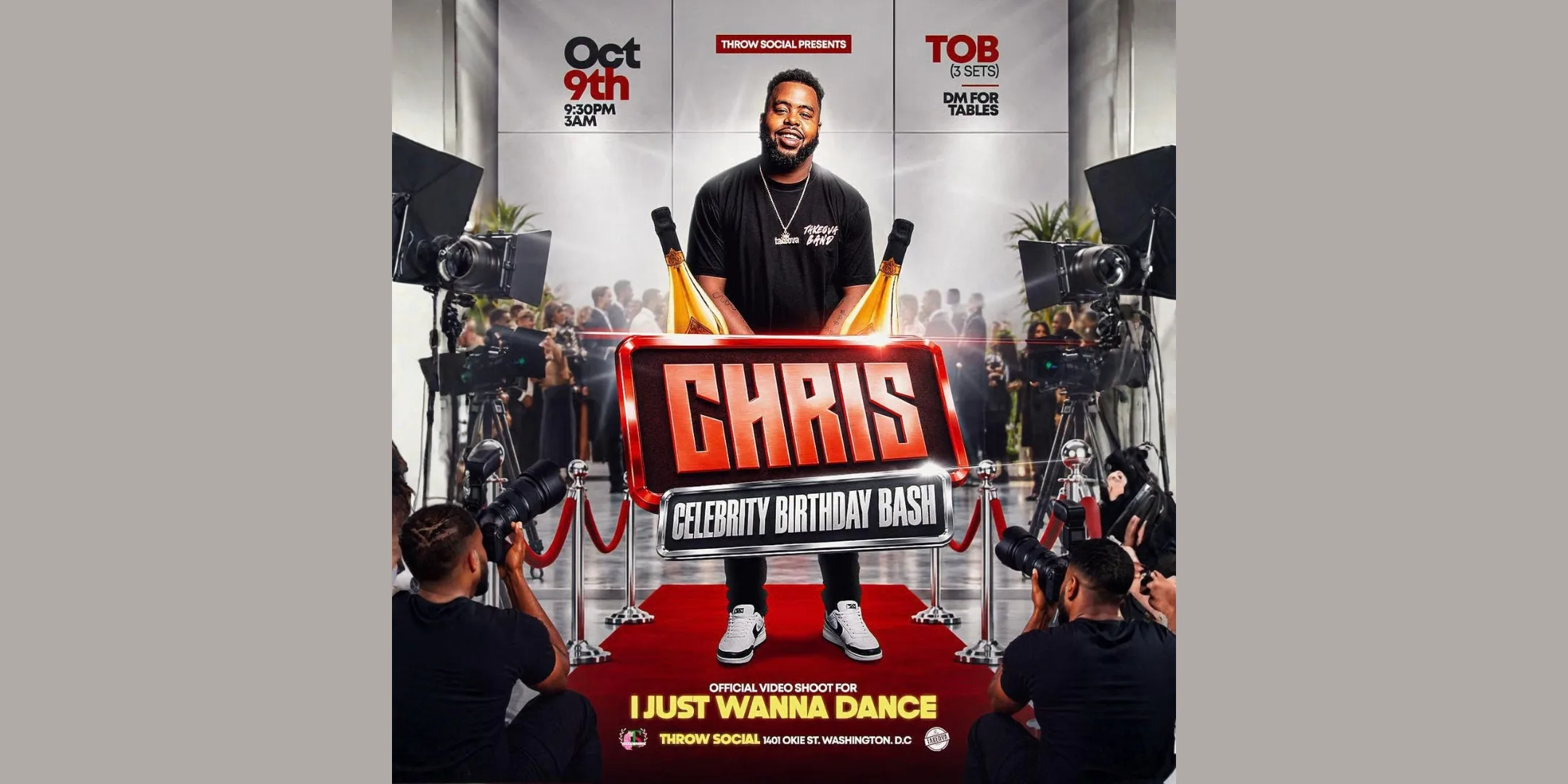 Chris Birthday Bash Cover