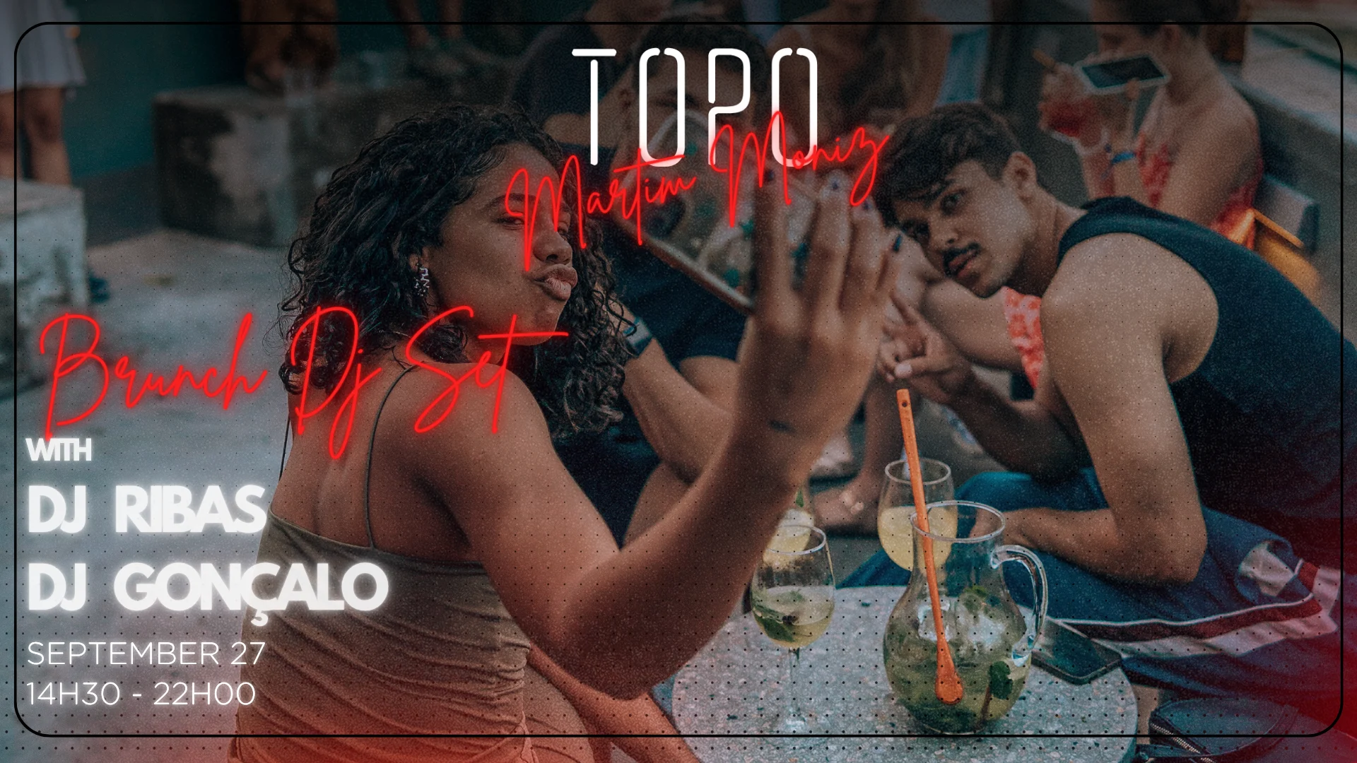 Brunch Dj Set - Topo Martim Moniz 11years Cover