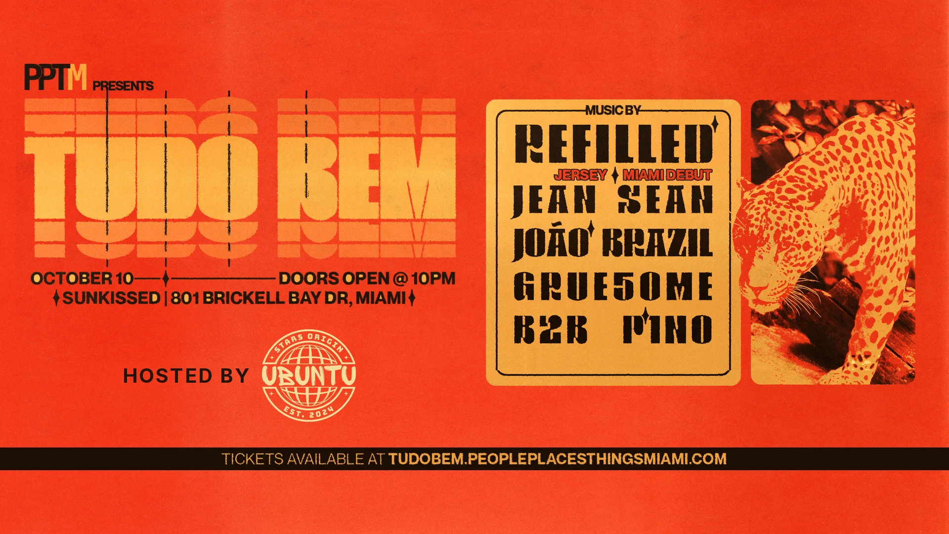 Tudo Bem: Refilled Miami Debut Cover