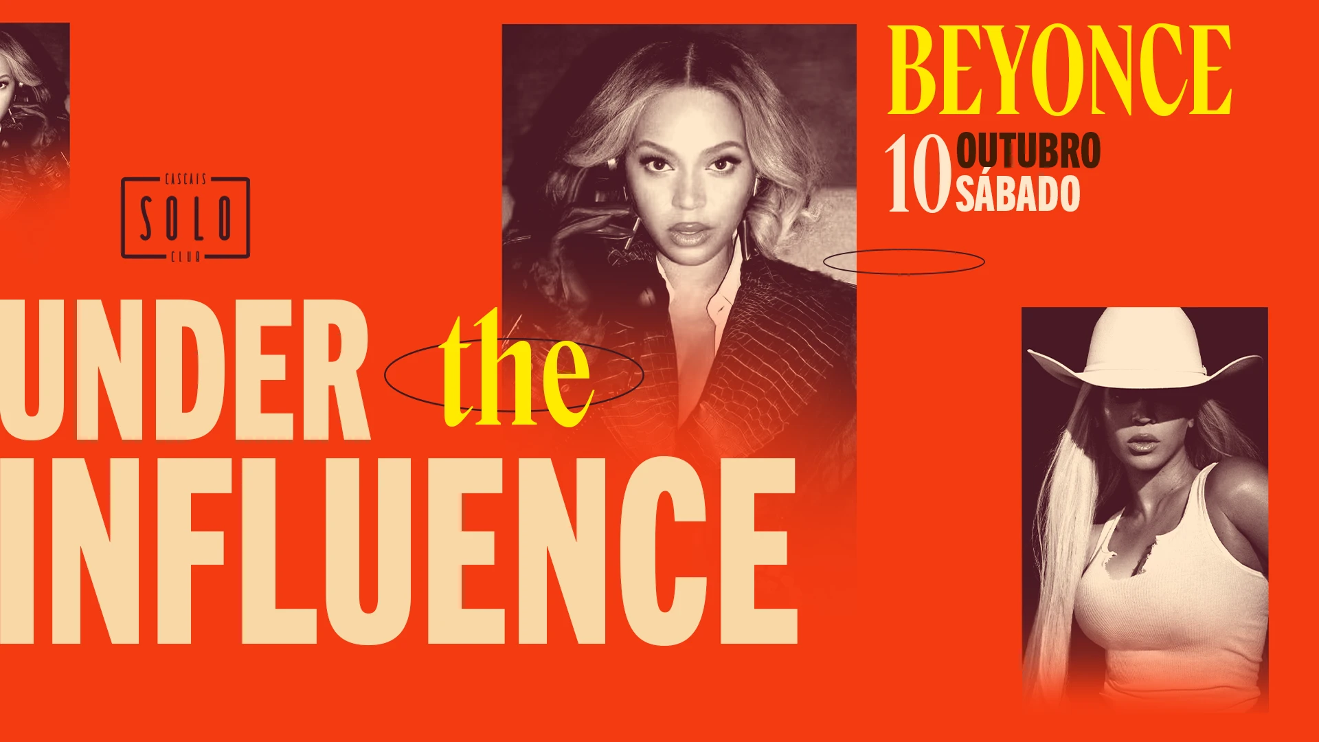 10 Outubro Sábado - Under The Influence - Beyonce Tribute Cover