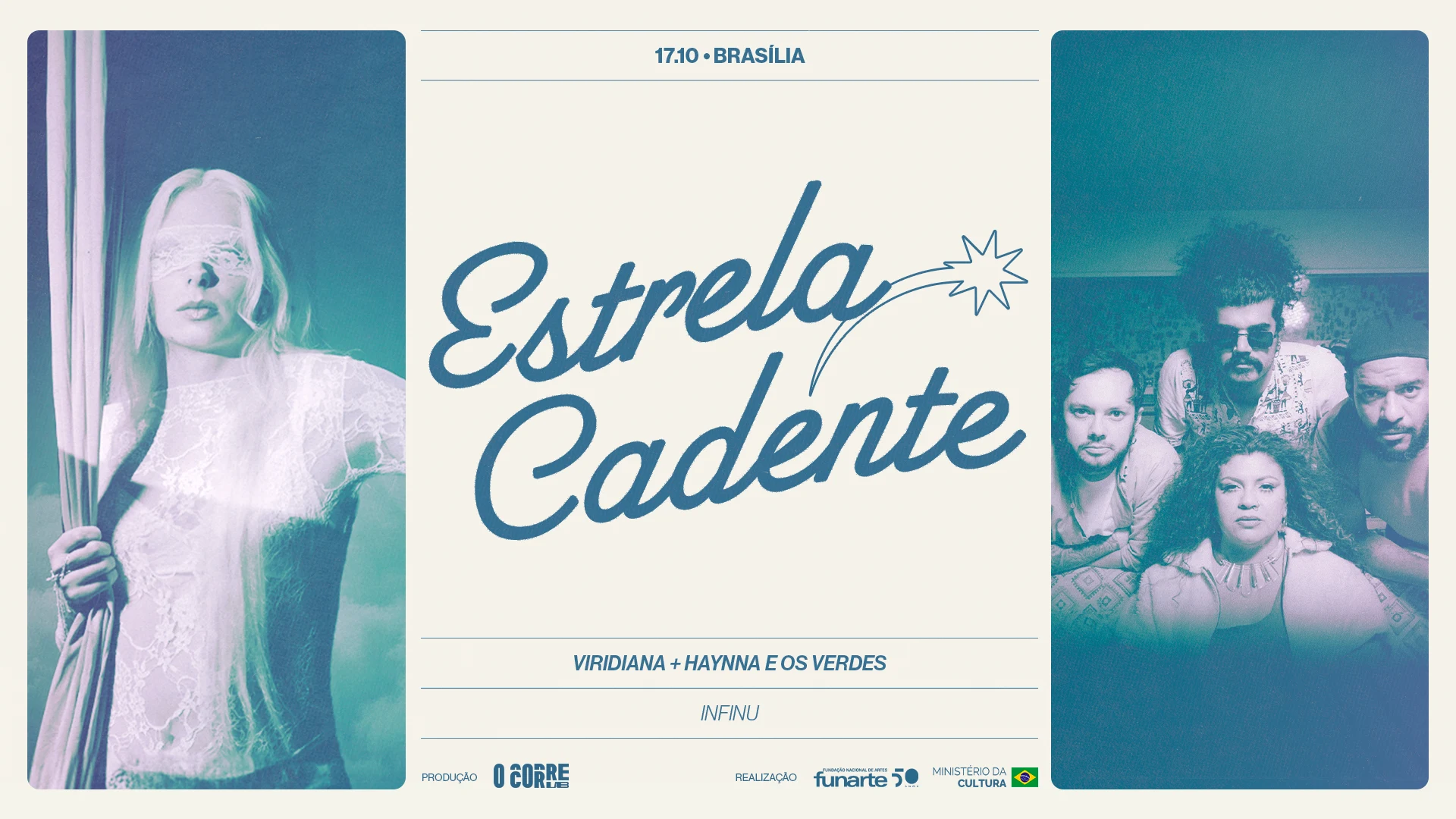 Viridiana Em Brasília: Estrela Cadente Tour, Abertura Haynna Cover