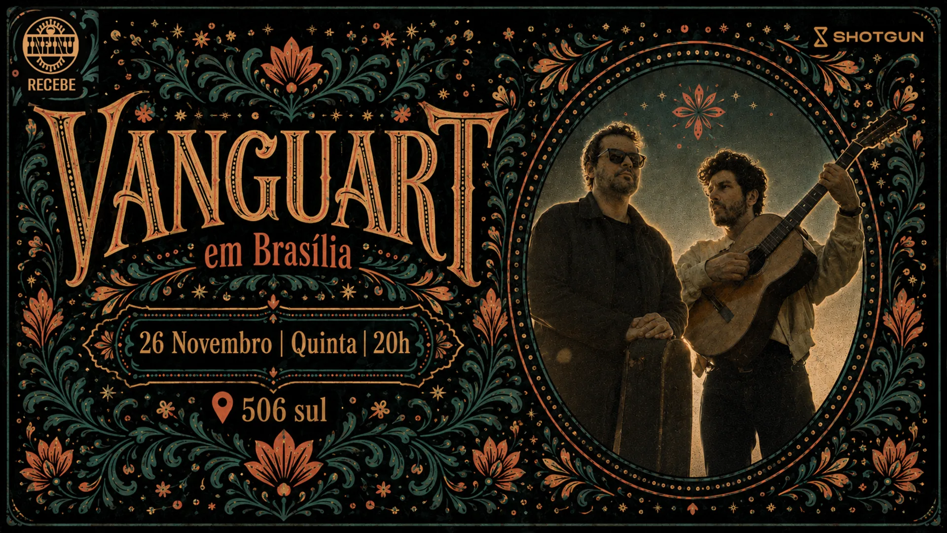 Infinu Recebe Vanguart Em Brasília Cover