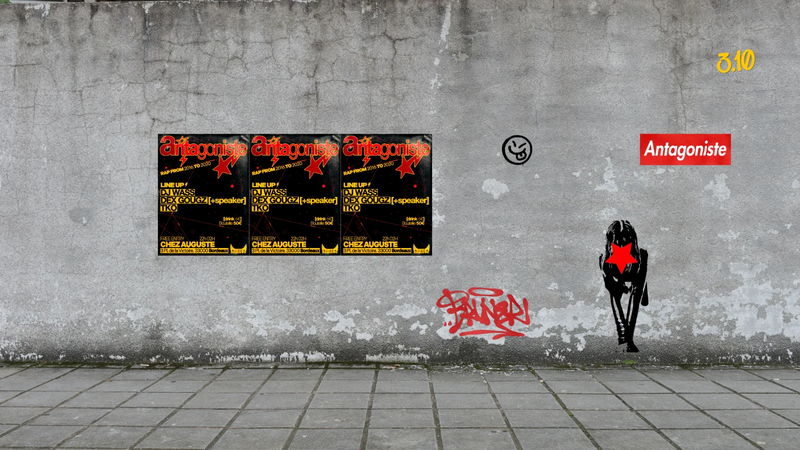 Antagoniste #16 - Samedi 3 Octobre Cover