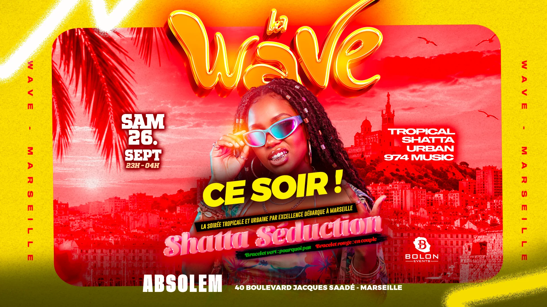 La Wave - "Shatta Séduction" #3 - Marseille Cover