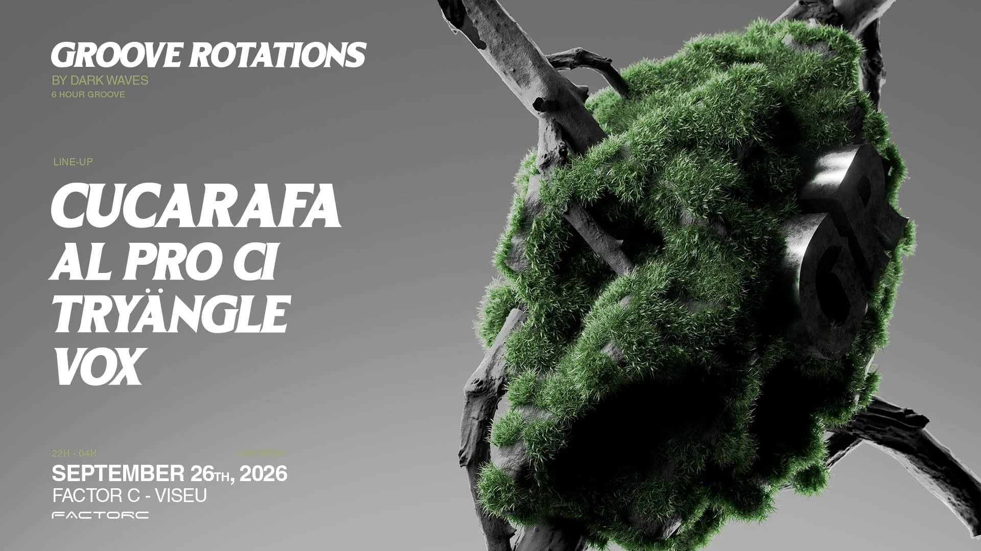Groove Rotations | Factor C | Viseu Cover
