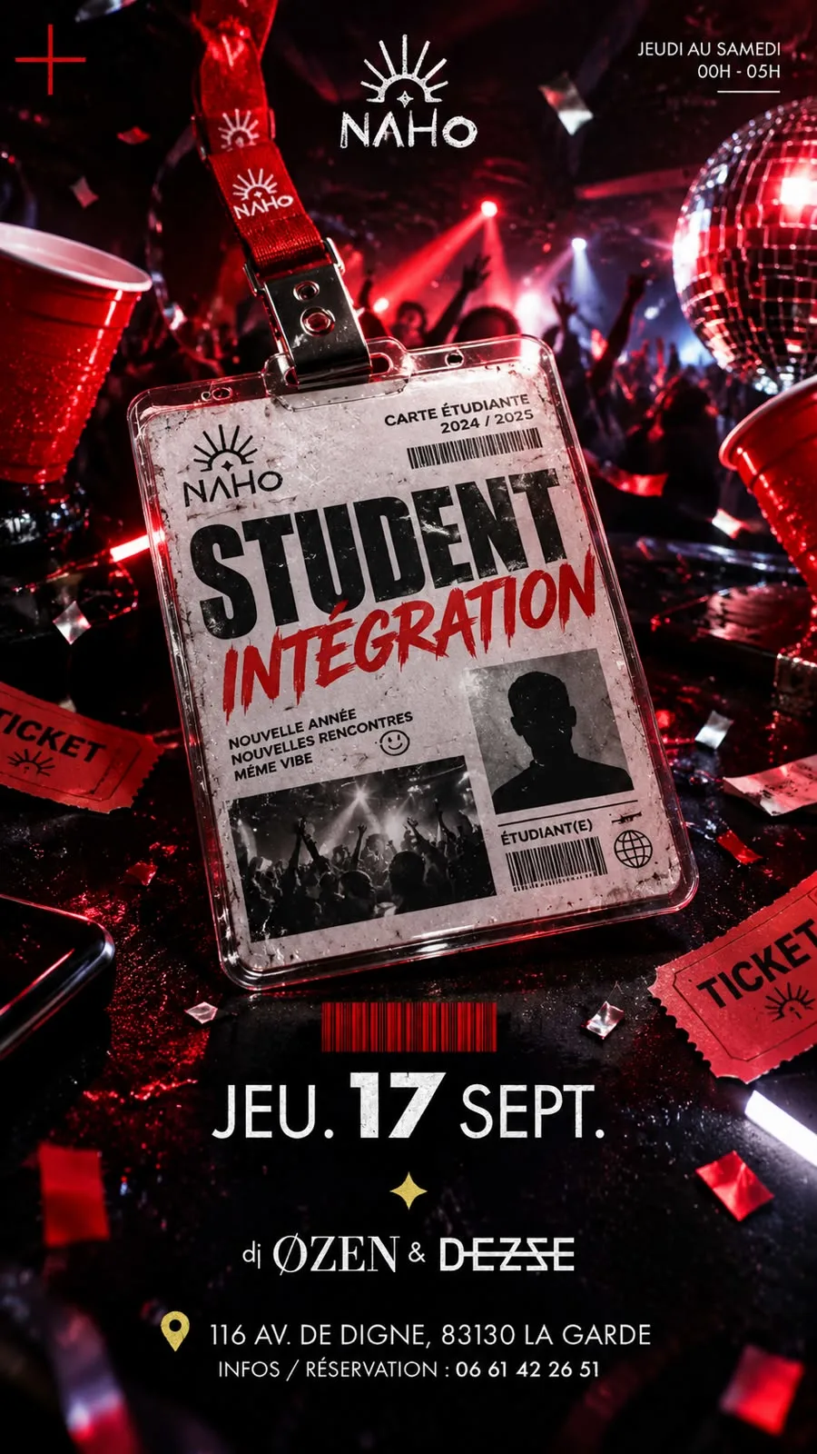 Student Integration X Naho Club Cover
