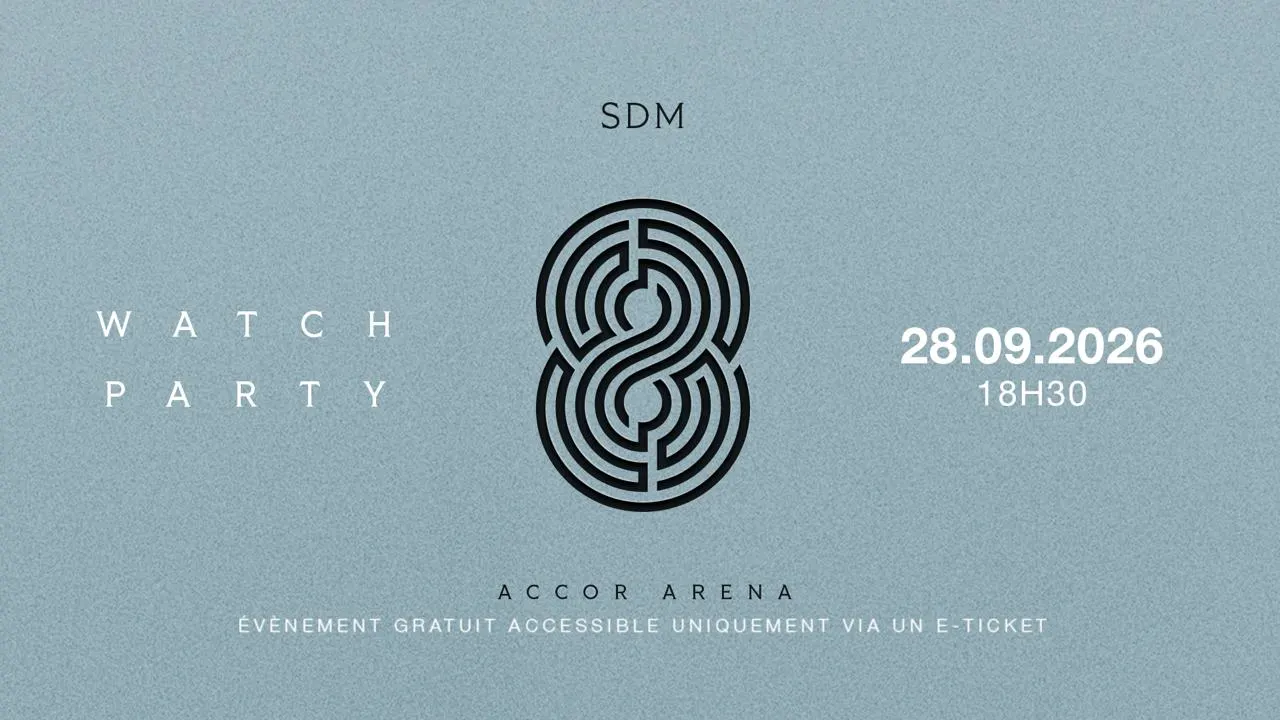 Sdm Watch Party Accor Arena 28.09.26 Cover