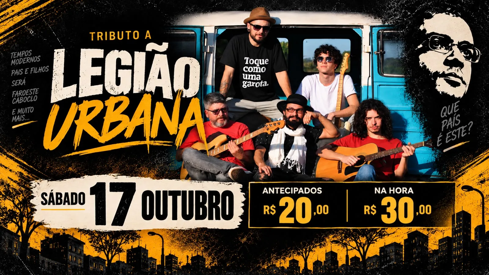 Tributo Legião Urbana - Daniel Na Cova Dos Leões Cover