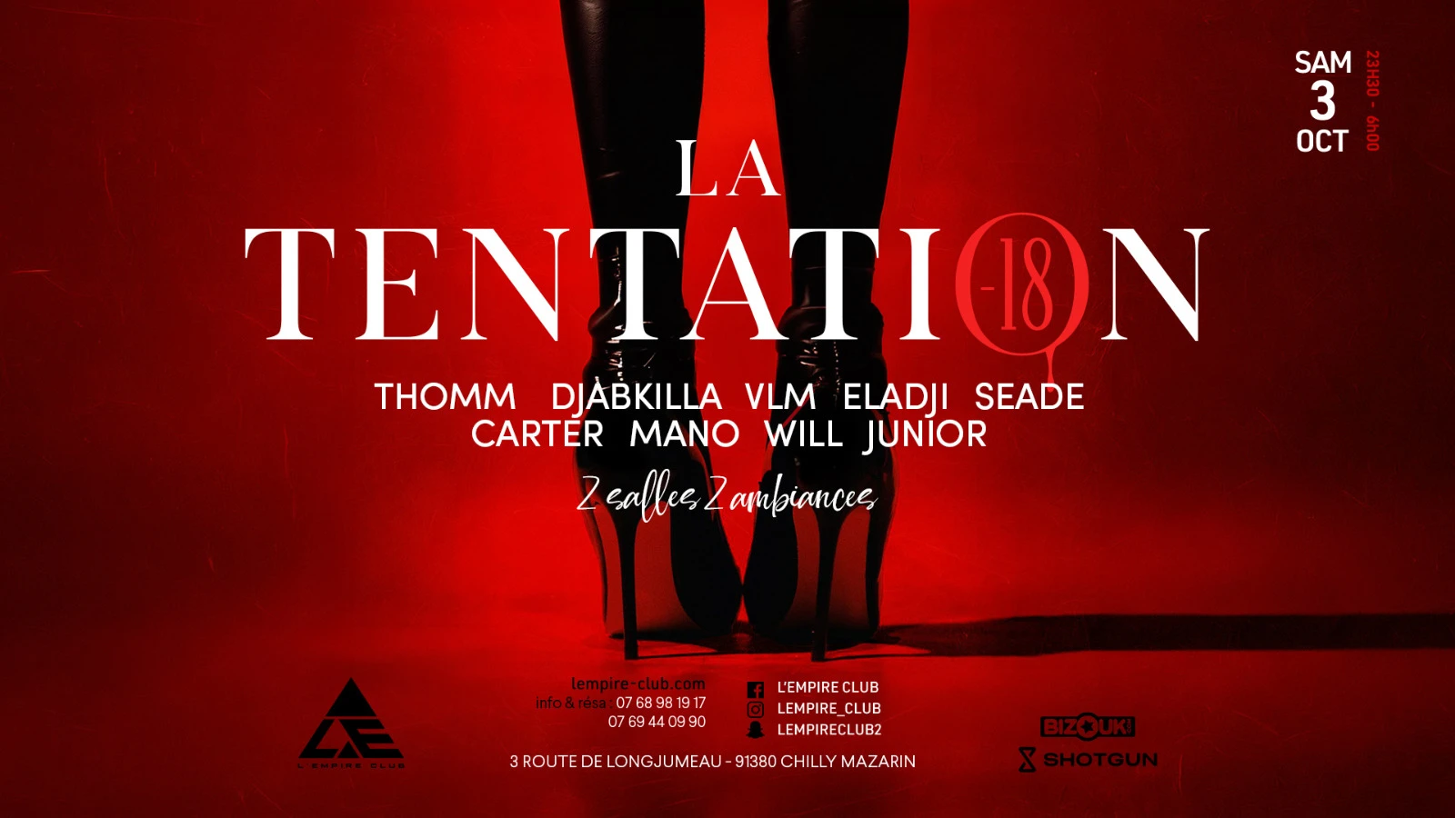 La Tentation Cover
