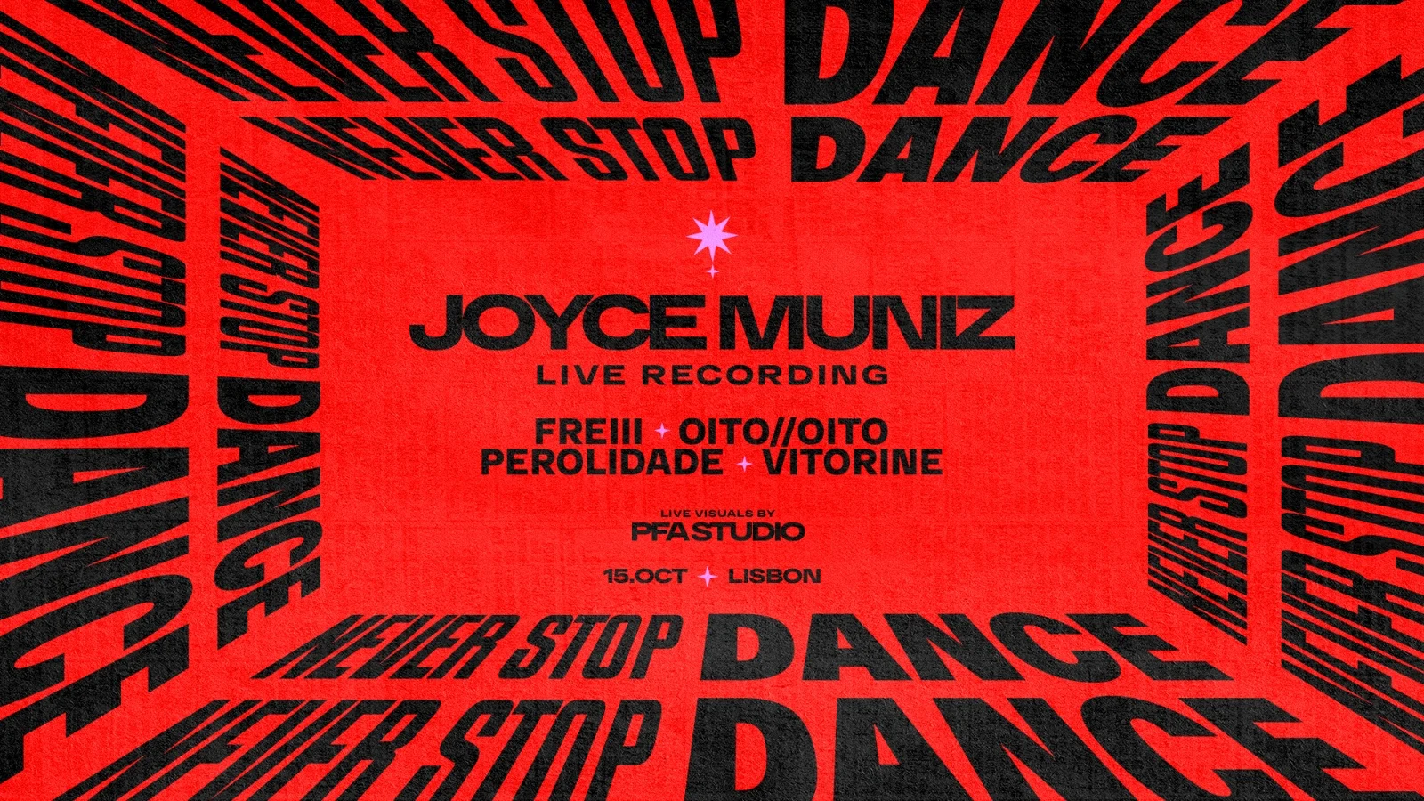 Neverstop Ps Joyce Muniz Live Show Recording & More... ✷✦✷✦ Cover