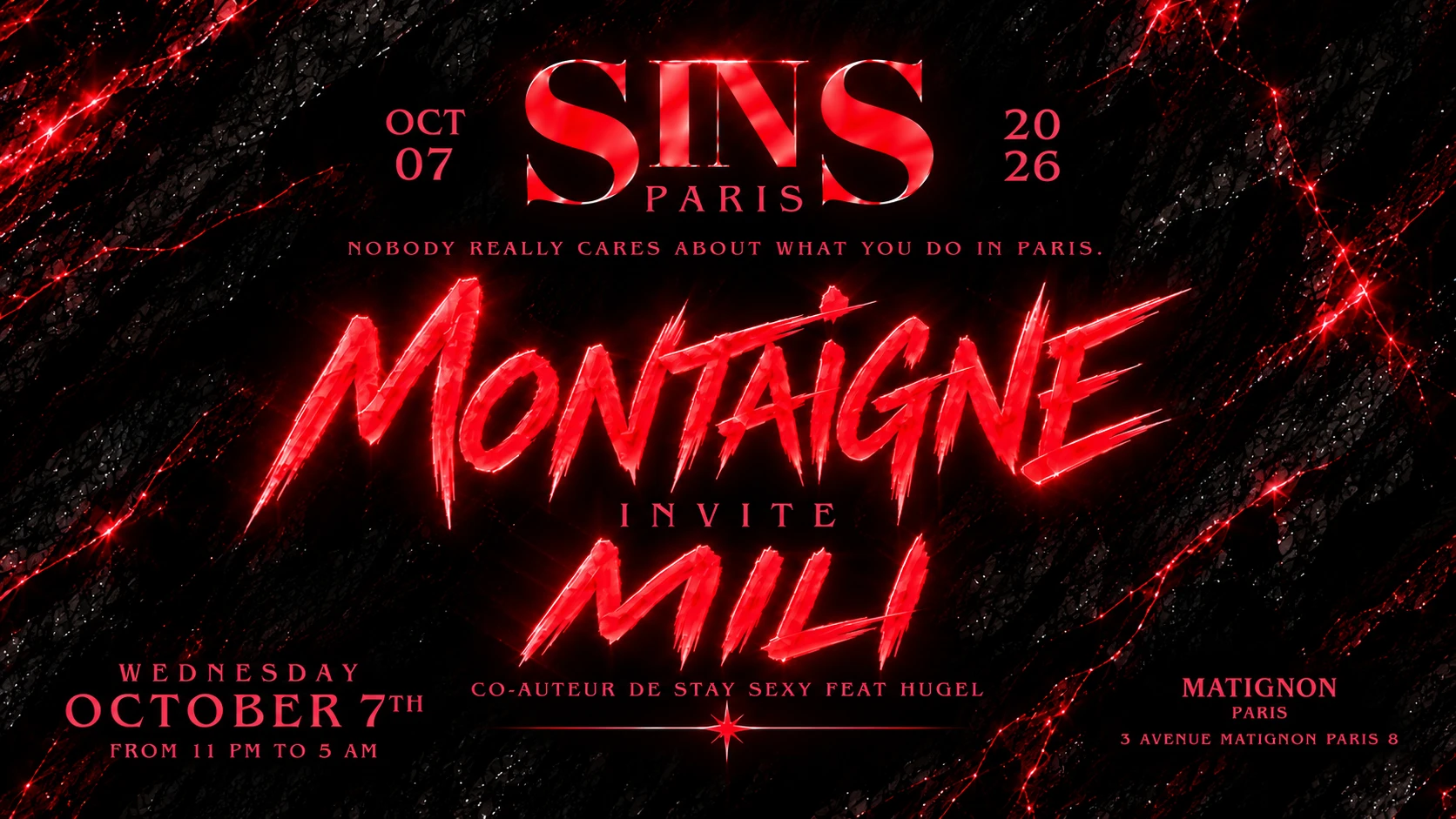 Montaigne Invite Mili At Matignon For Sins Cover