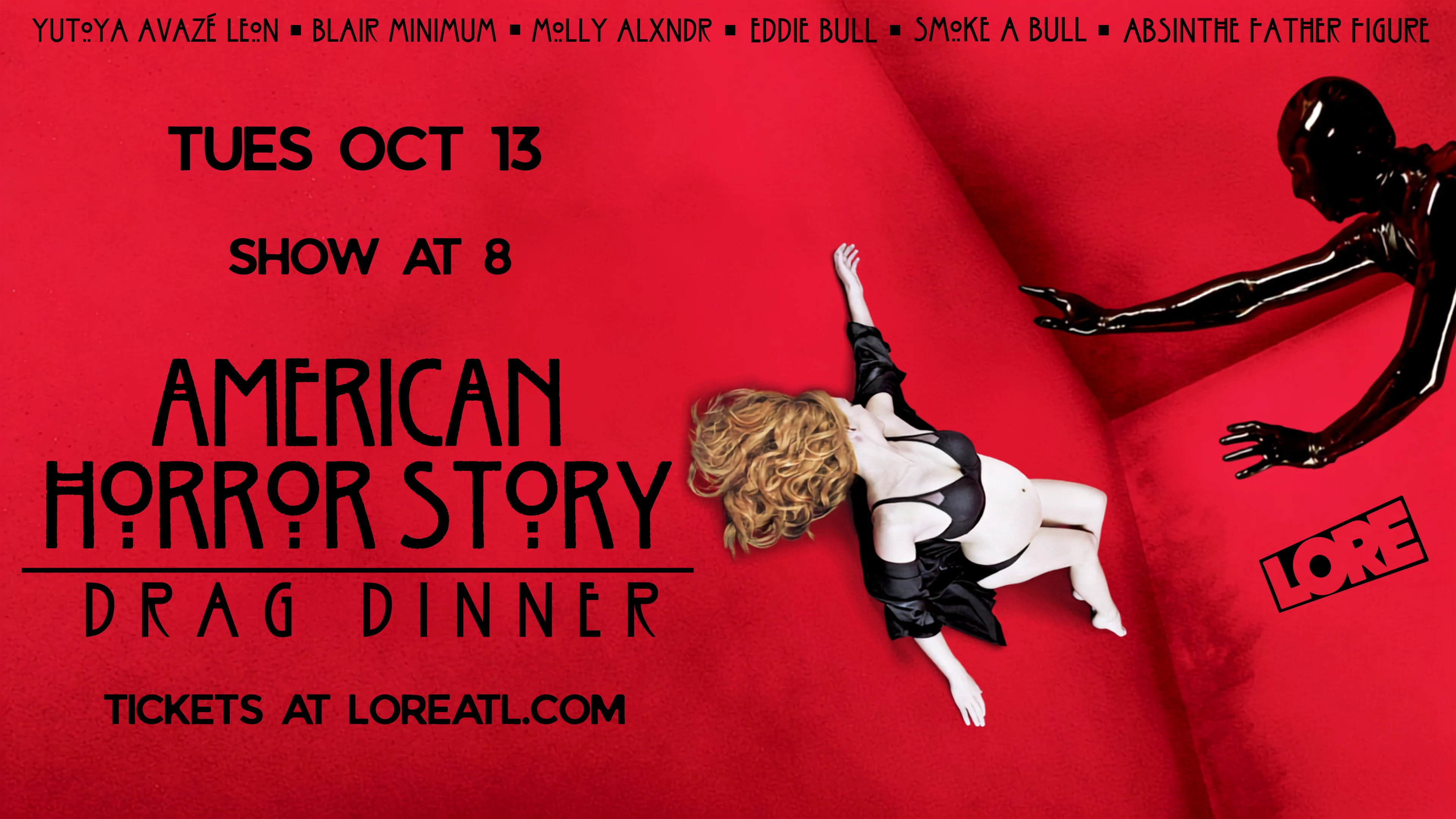 American Horror Story Drag Dinner Cover