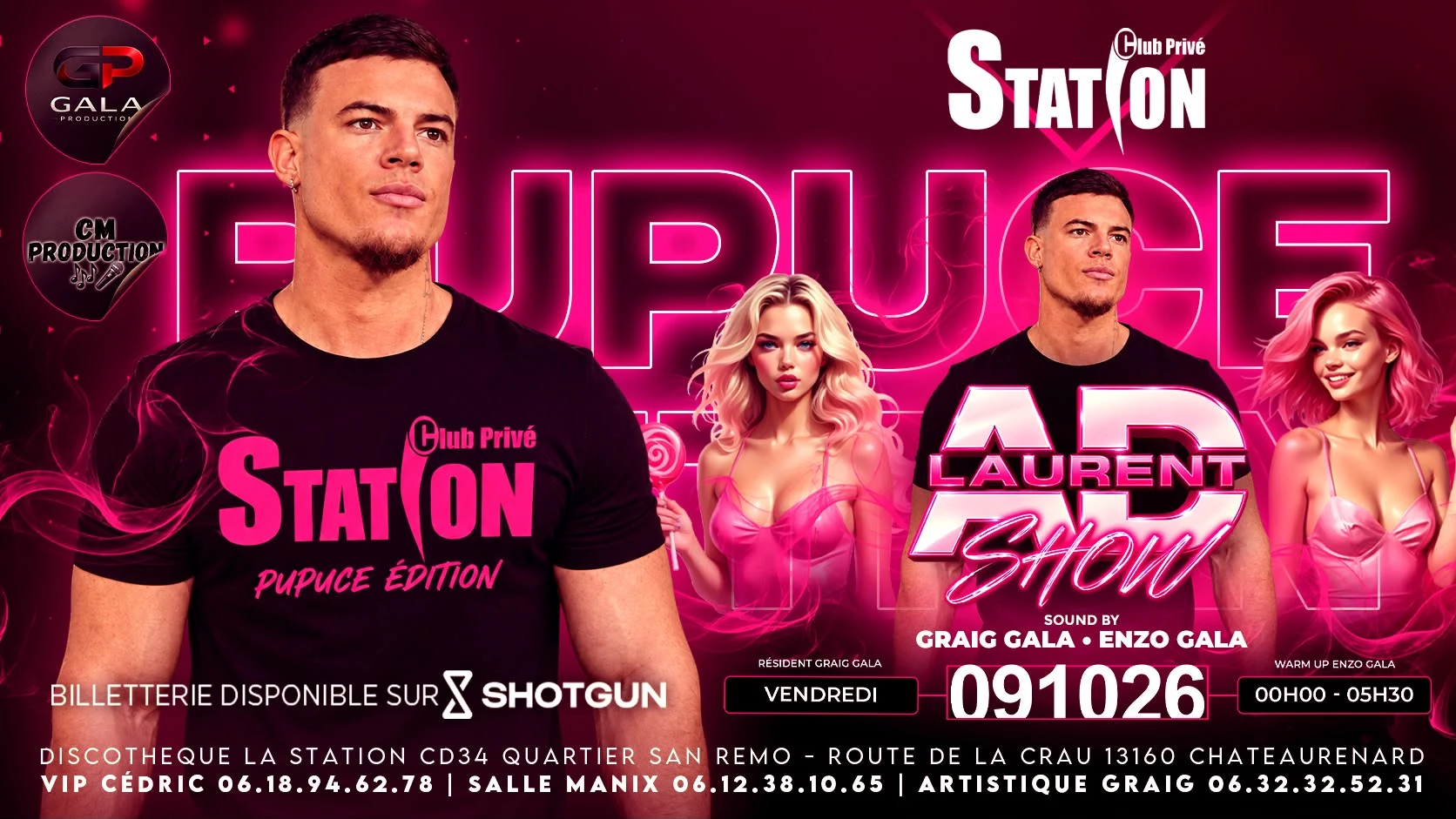 Ad Laurent Show / CM Production / La Station Cover
