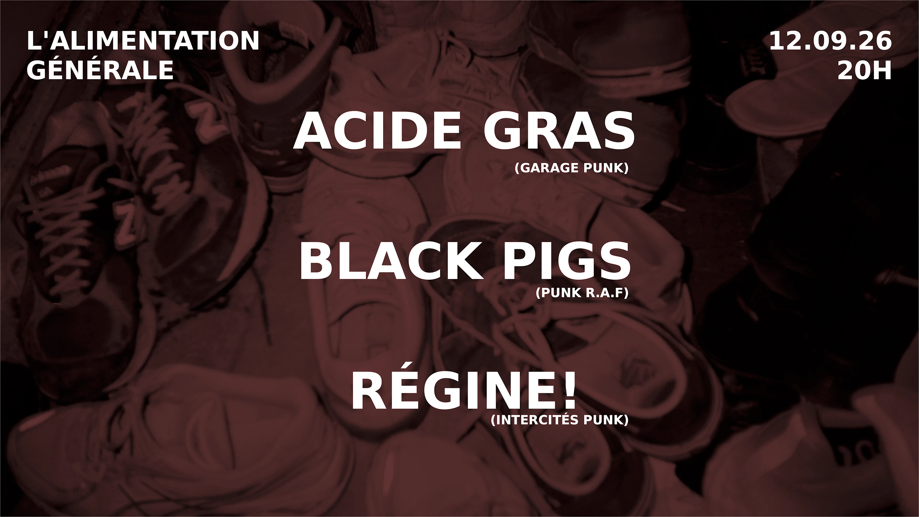 Regine! - Acid Gras - Black Pigs Cover
