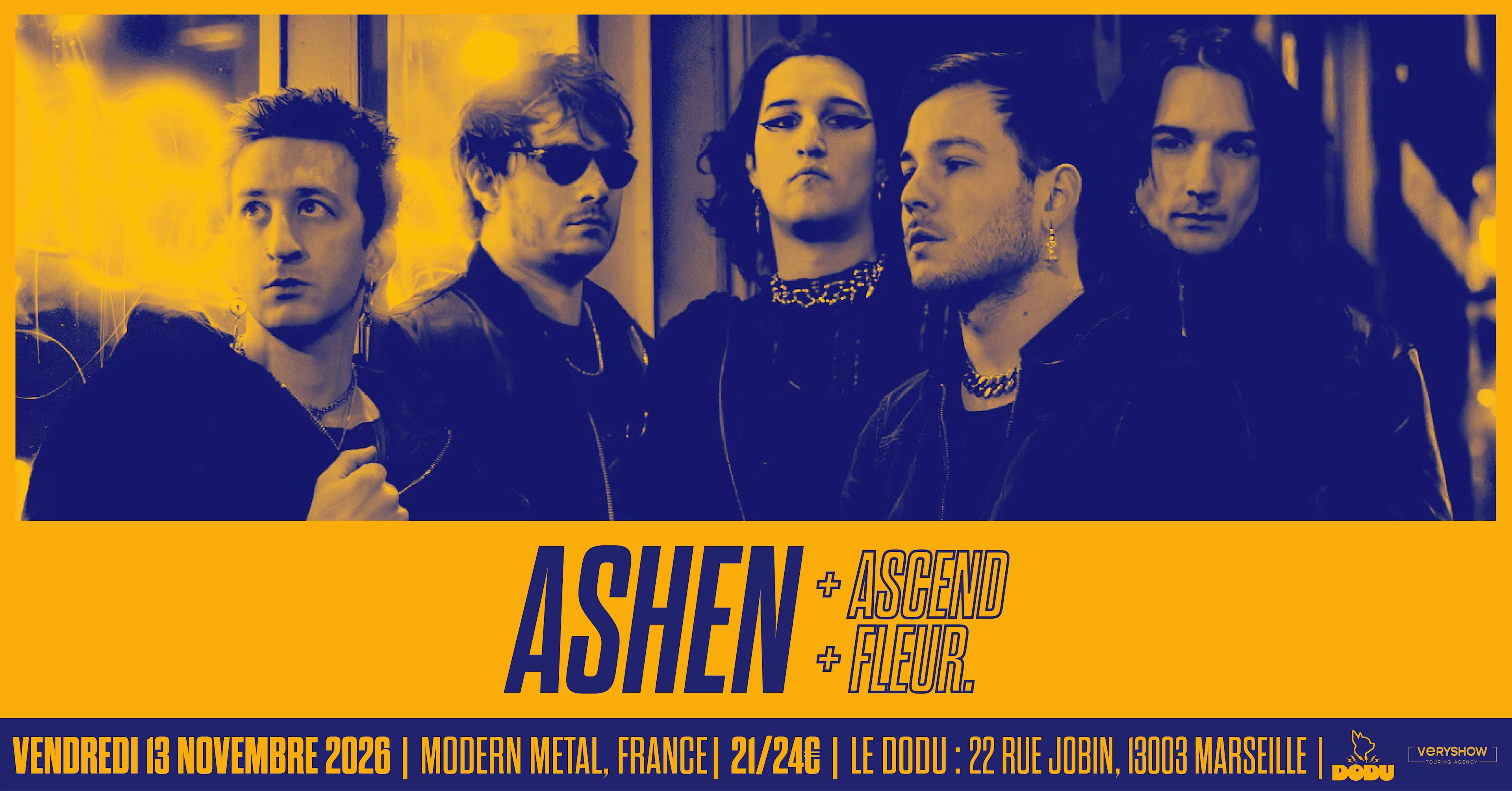 Ashen + Ascend + Fleur. Cover
