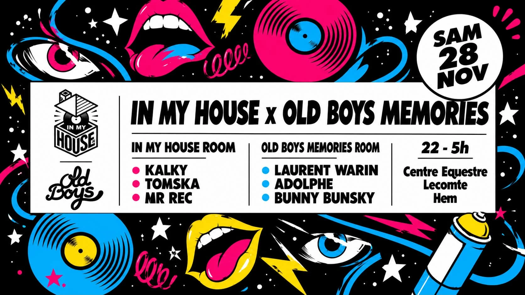 In My House X Old Boys Mémories Winter Édition !! Cover