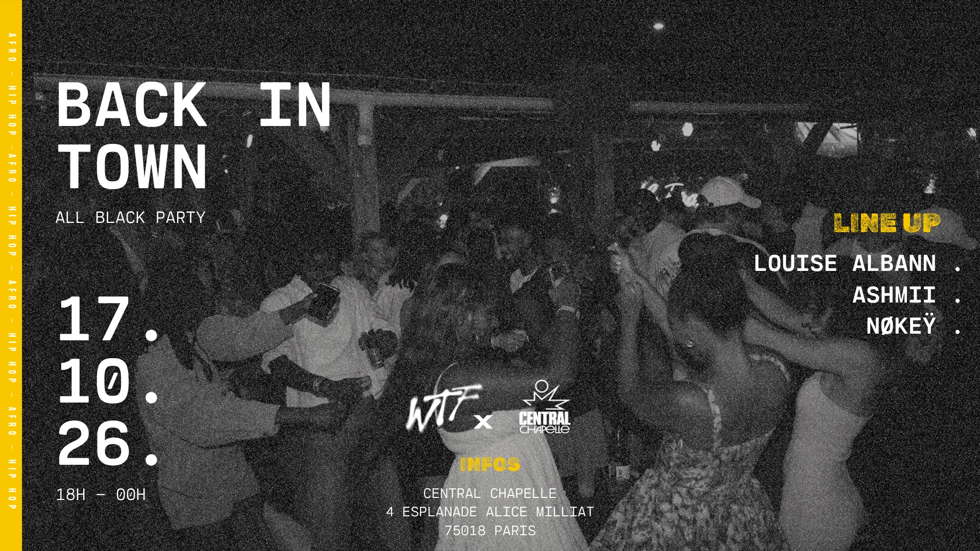 Wtf Party Back In Town — Central Chapelle Cover
