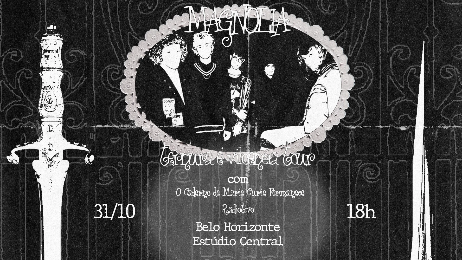 Magnólia + O Caderno De Marie Curie Permanece Radioativo Cover