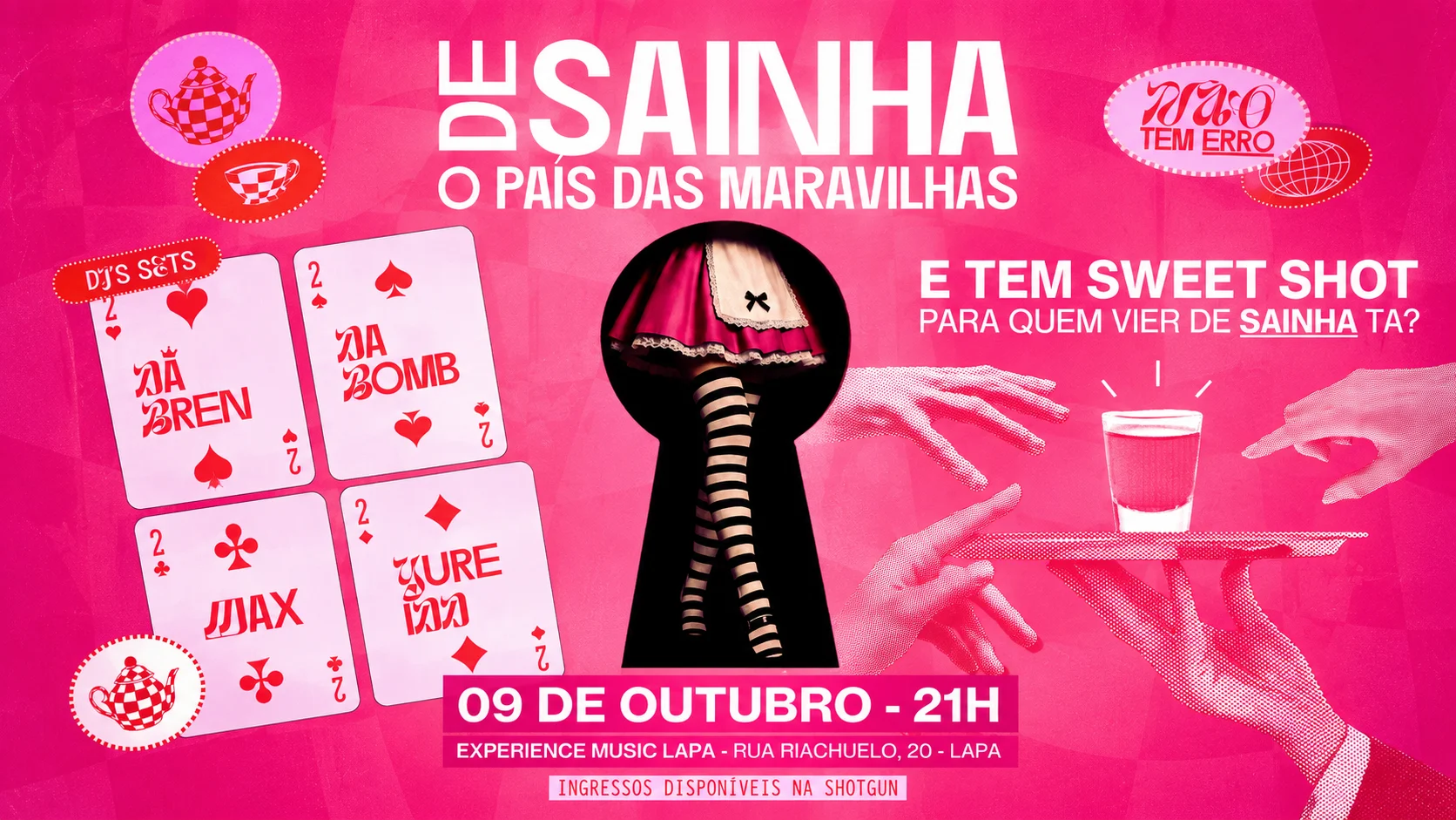 De Sainha - O País Das Maravilhas Cover