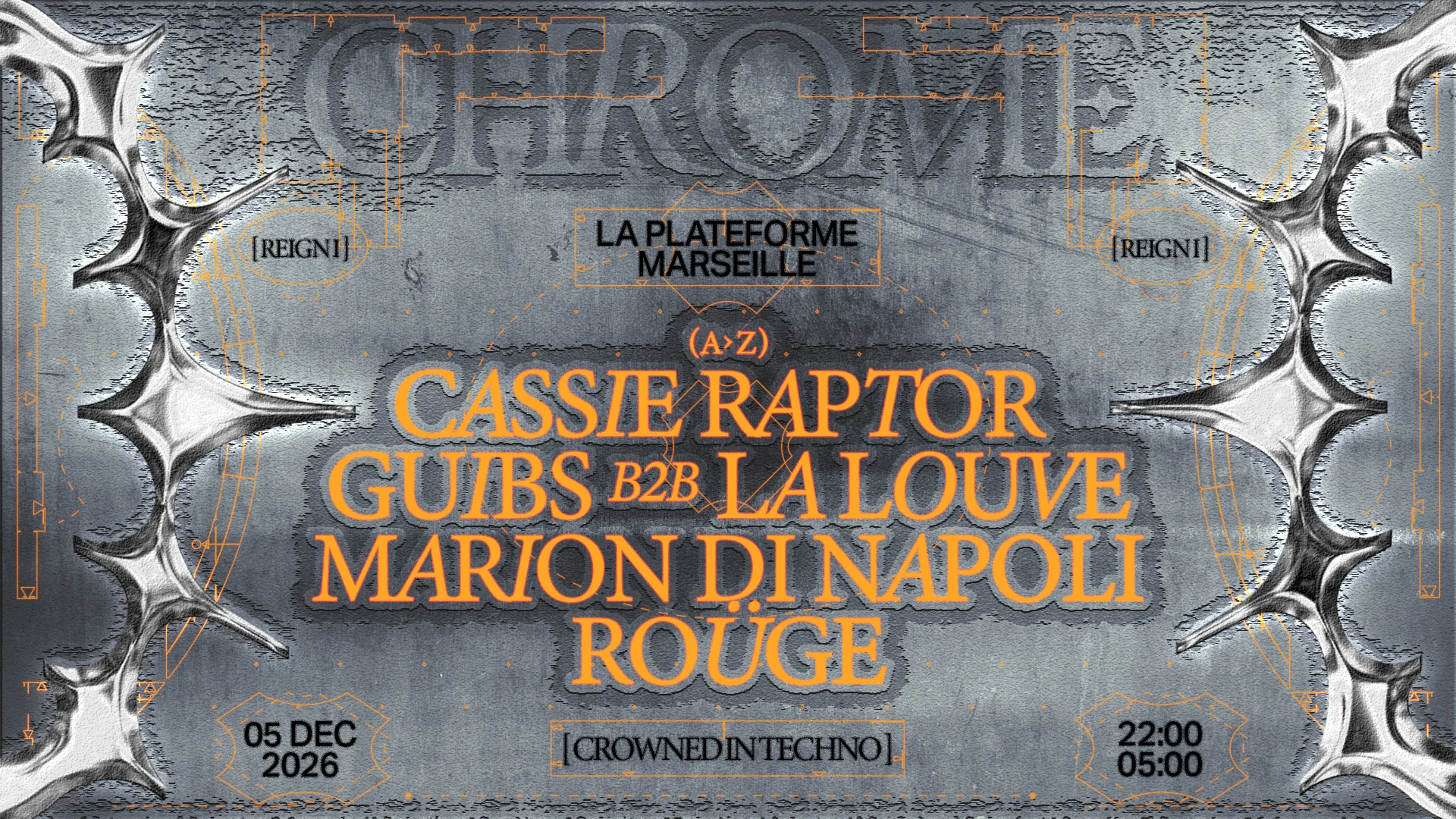 I. Chrome Marseille Cover