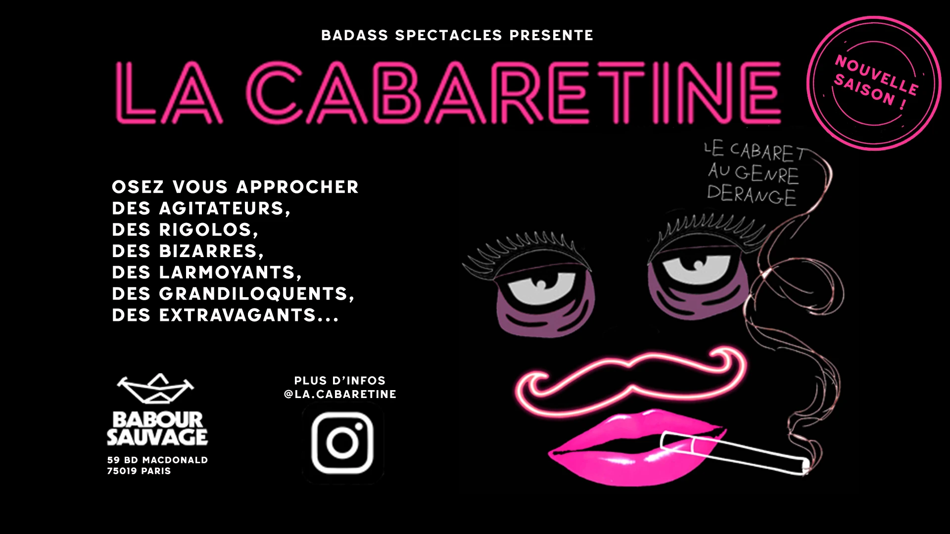La Cabaretine - Octobre 2026 Cover