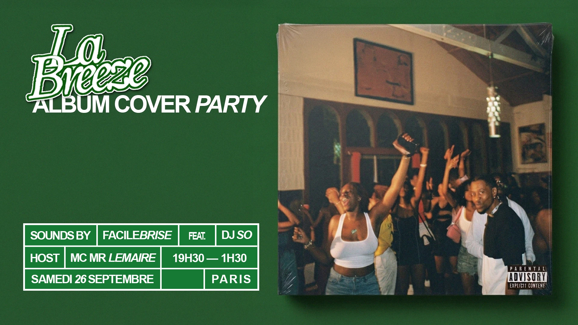 La Breeze :  Album Cover Party Cover