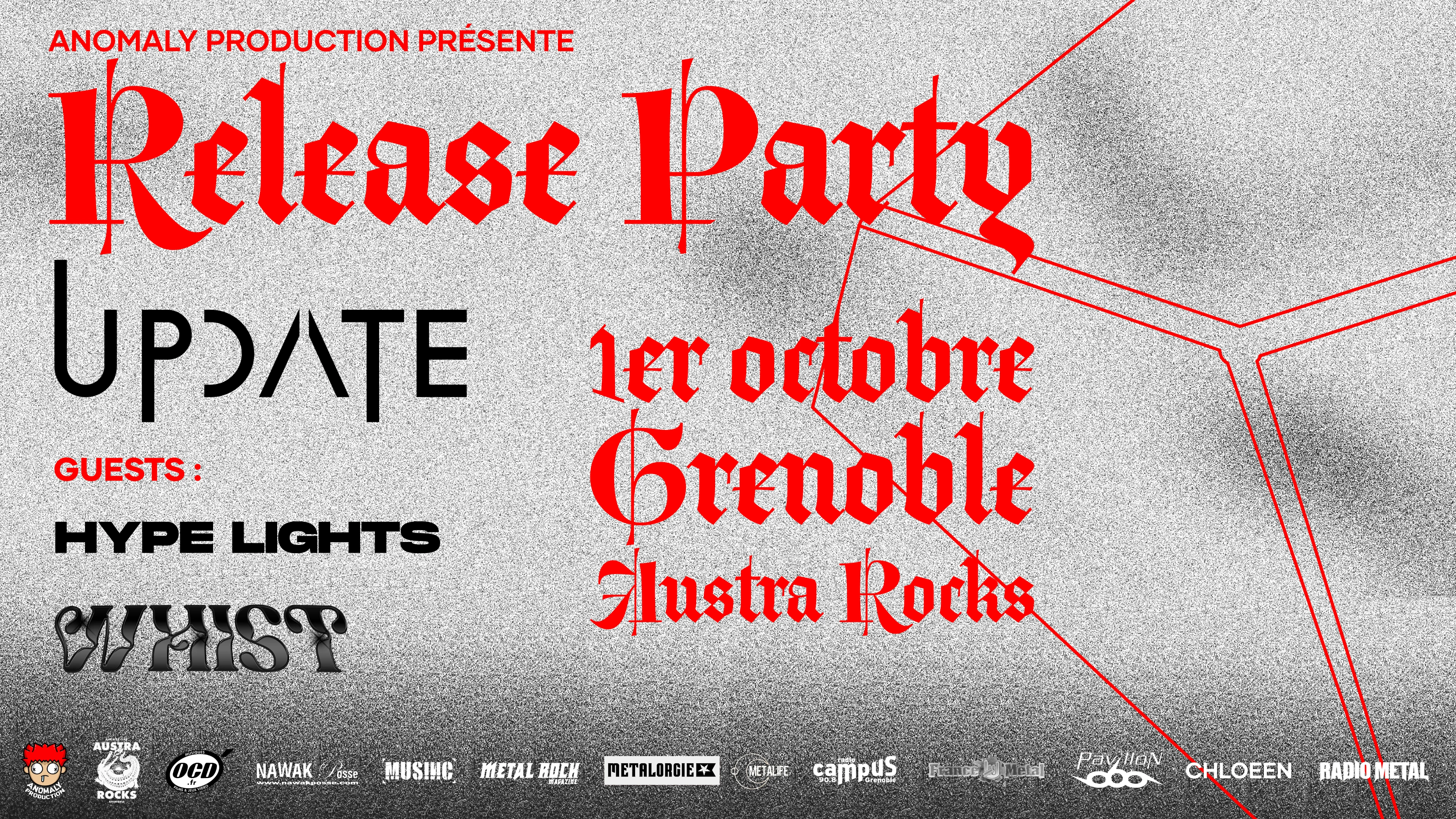 Release Party D’Update (W/Hypelights + Whist) Cover