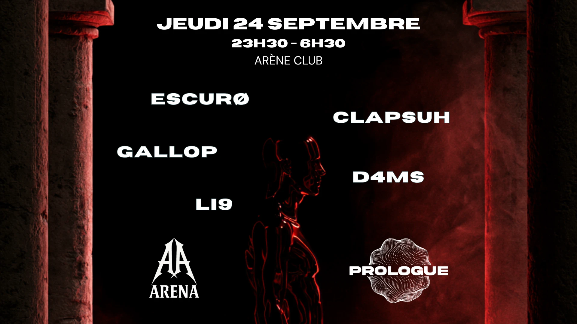 Jeudi Techno : Arena X Prologue Cover