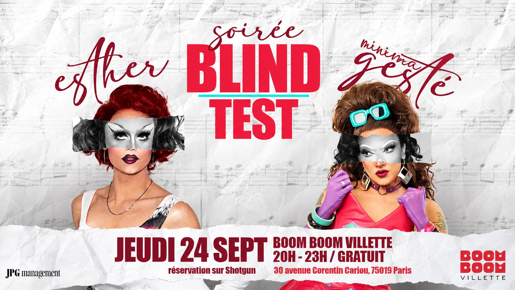 Le Blind-Test Géant D'esther & Minima Geste Cover