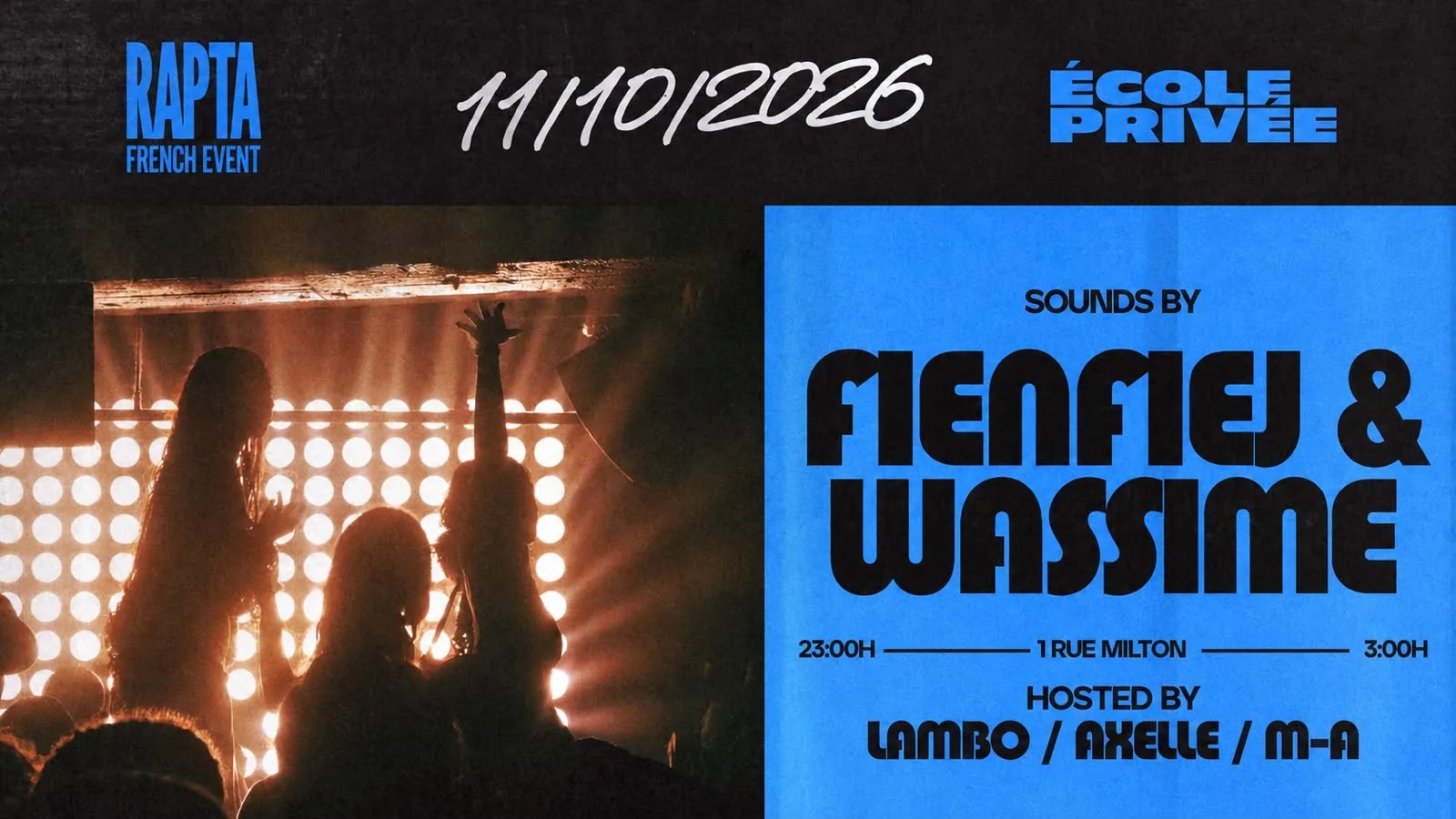 Rapta - Rap Fr & Afro 11.10 - École Privée Cover