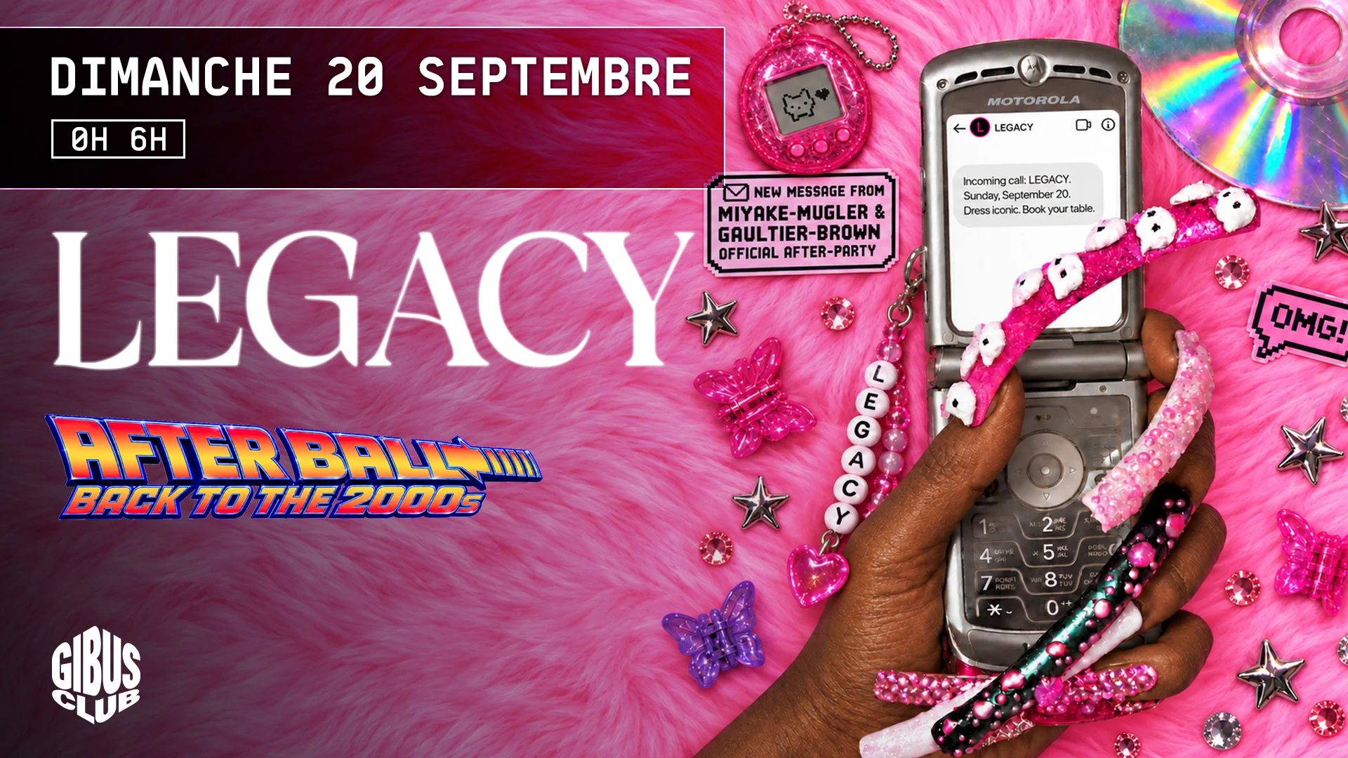 Legacy — Official After Party Ball Back To The 2000s Cover