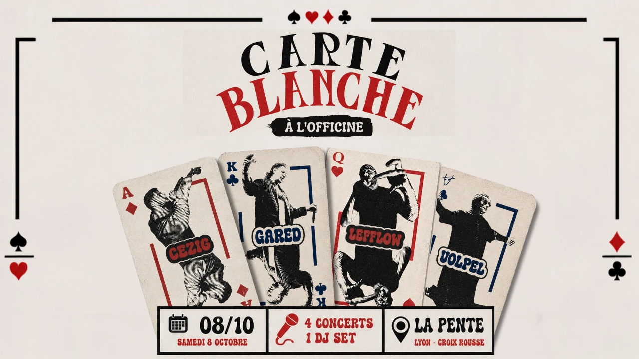 Carte Blanche À L'officine [Rap / Hip-Hop] Cover