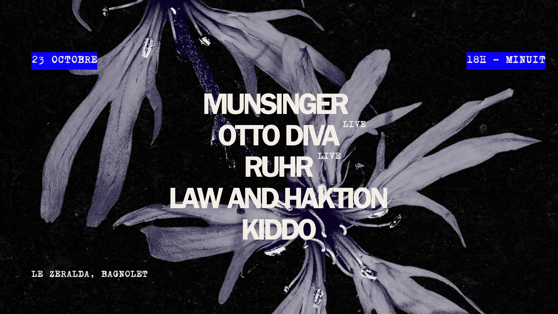 Munsinger + Otto Diva + Ruhr + Law And Haktion + Kiddo Cover