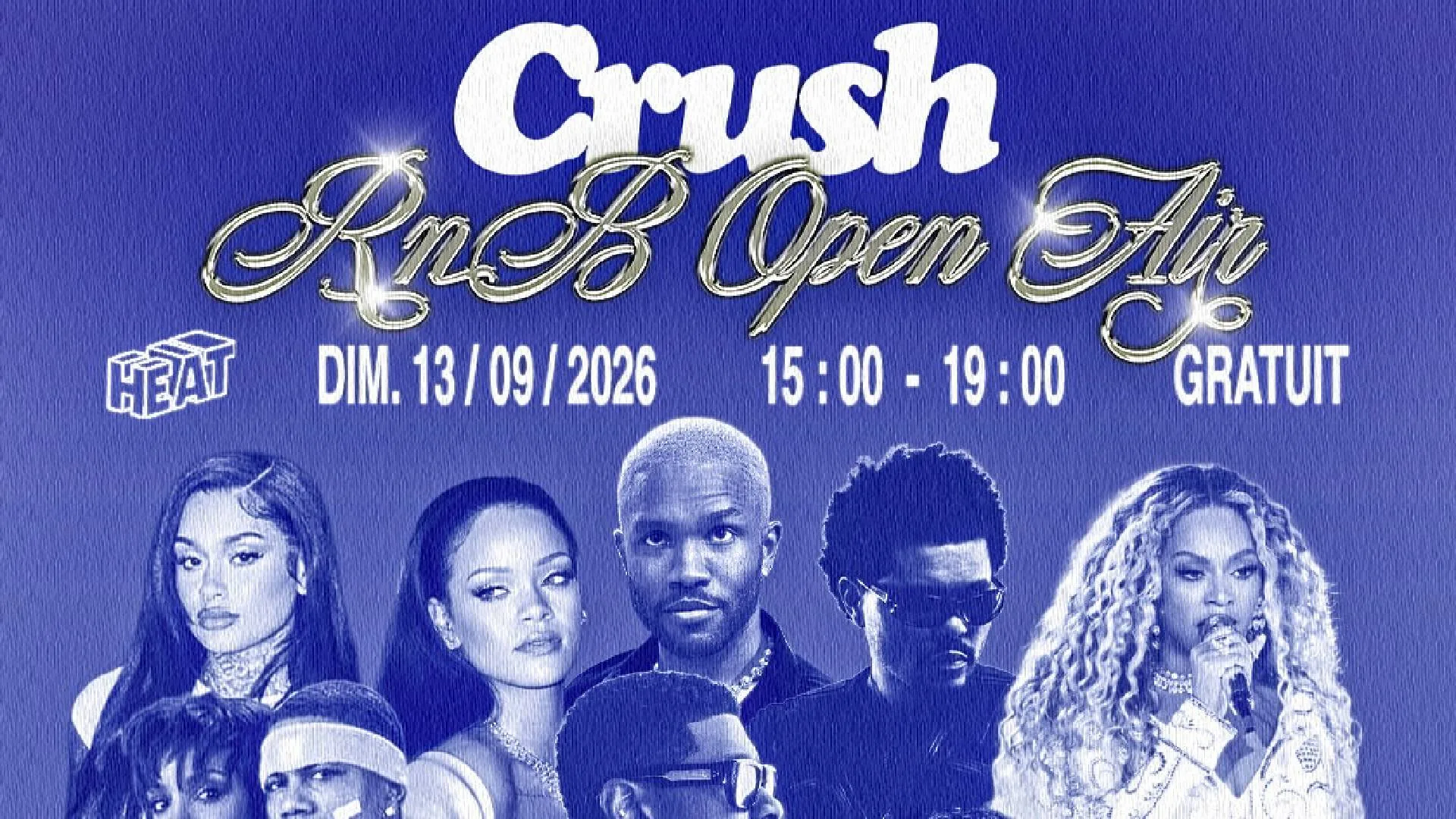 Open Air X Crush : Louis Romeo, Jlise, Salo Cover