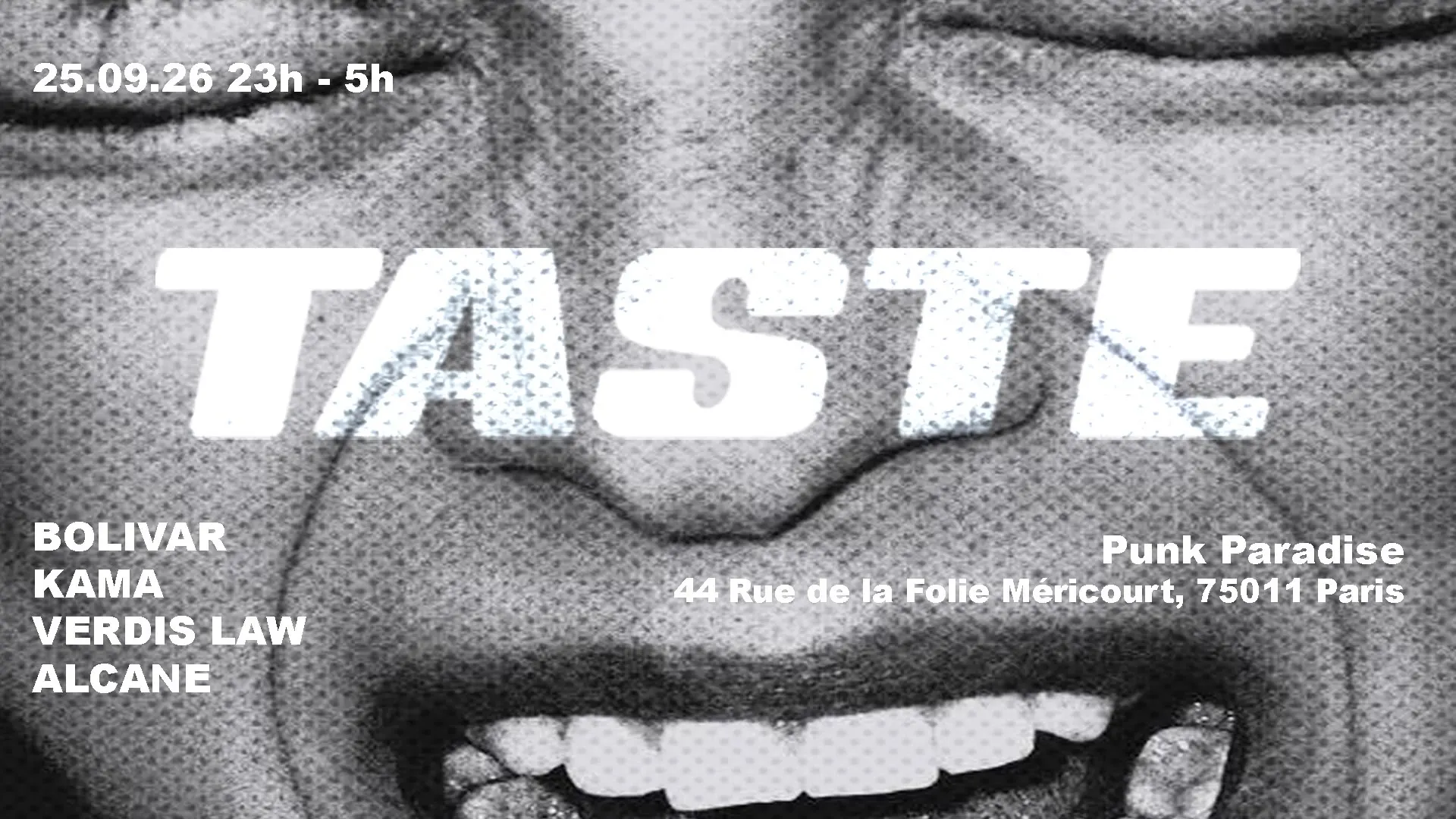Taste X Punk Paradise Cover