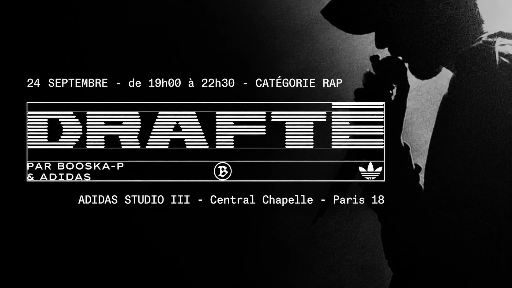Drafté Par Booska-P & Adidas — Central Chapelle Cover