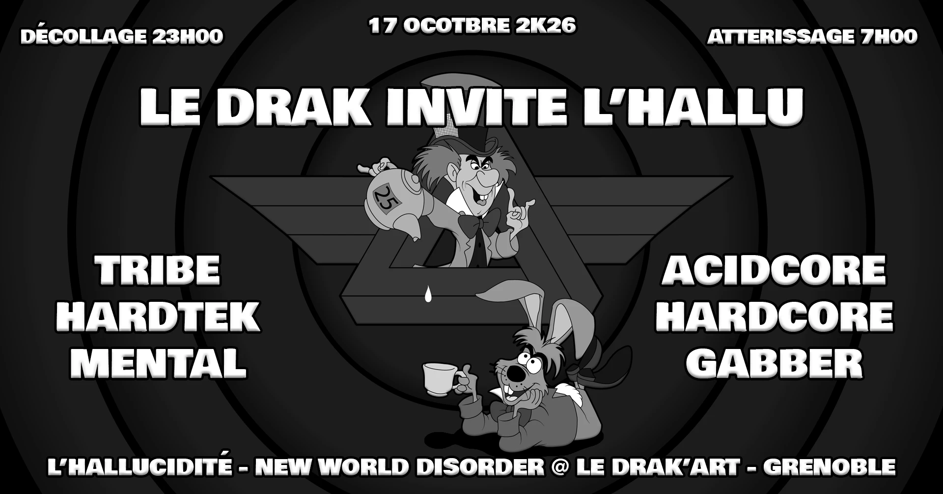 Le Drak'art Invite : L'hallu - Full Crew Cover