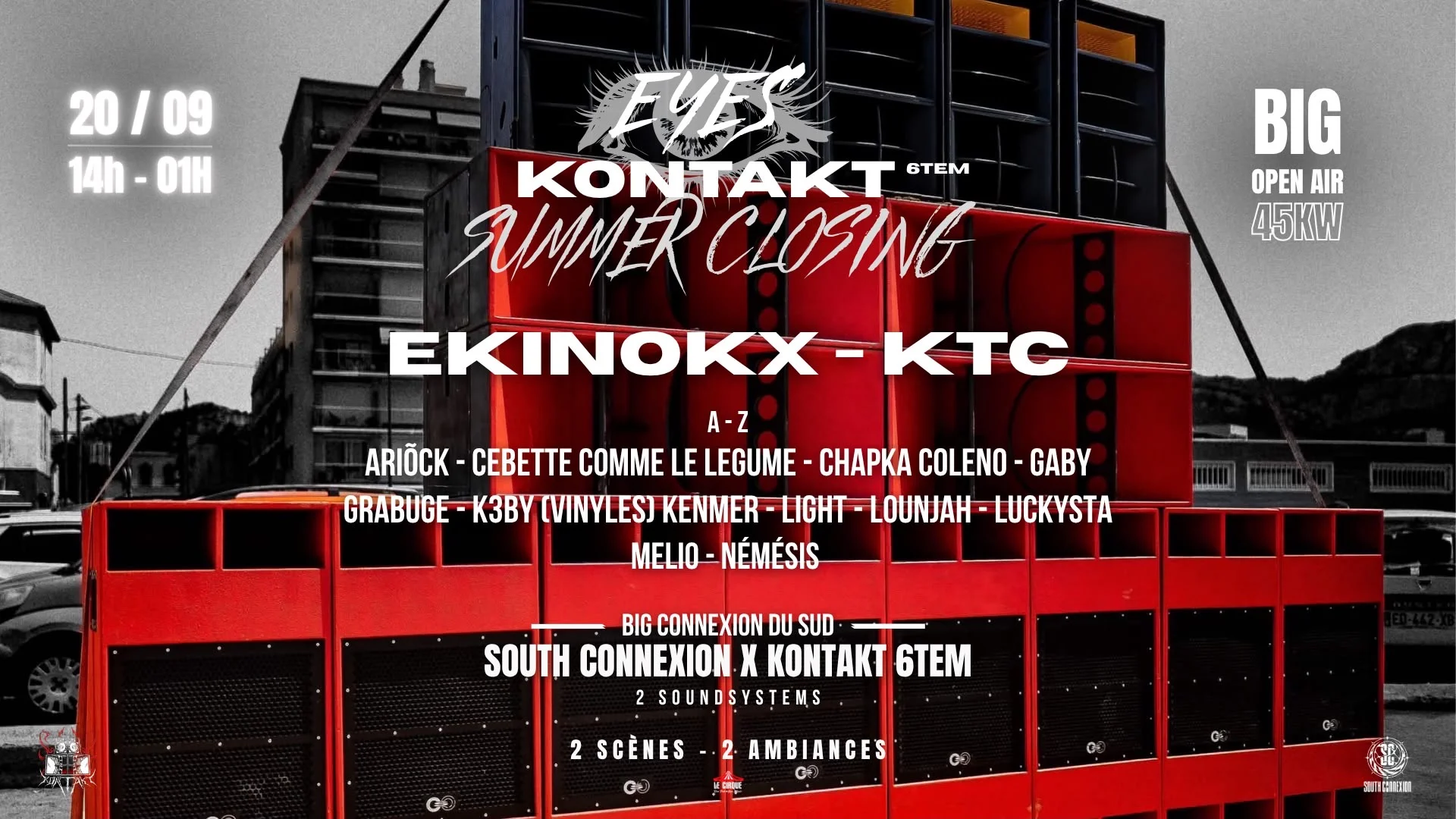Eyes Kontakt Summer Closing Cover