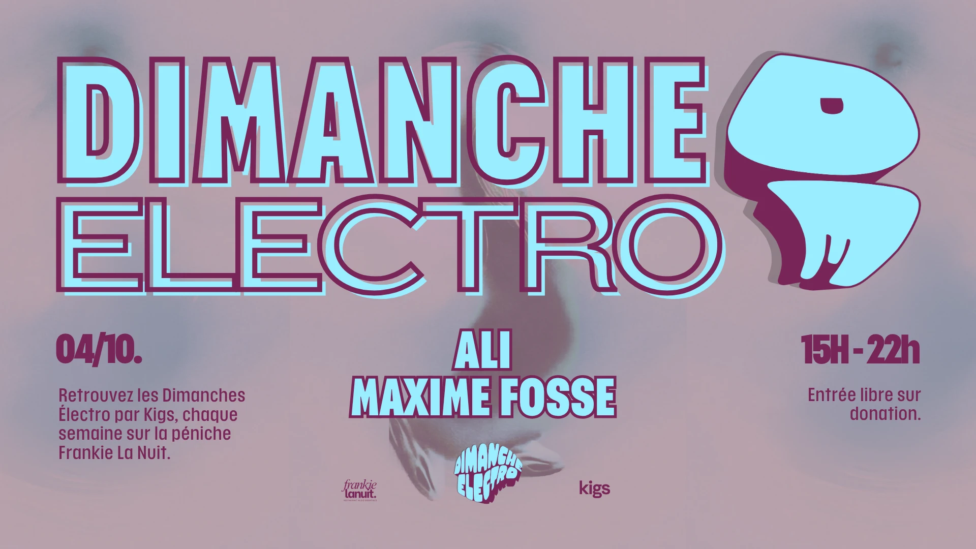 Dimanche Electro #22 Invite Ali & Maxime Fosse Cover