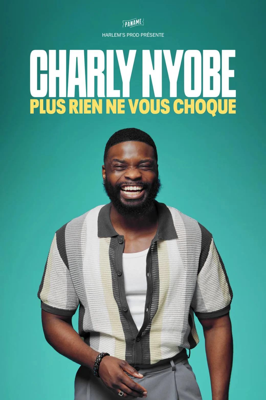 Charly Nyobe Dans "Plus Rien Ne Vous Choque" Cover