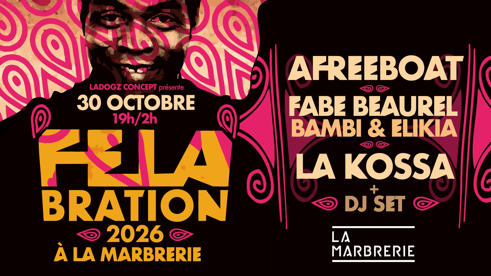 Felabration - La Kossa X Fabe Beaurel Bambi X Afreeboat Cover