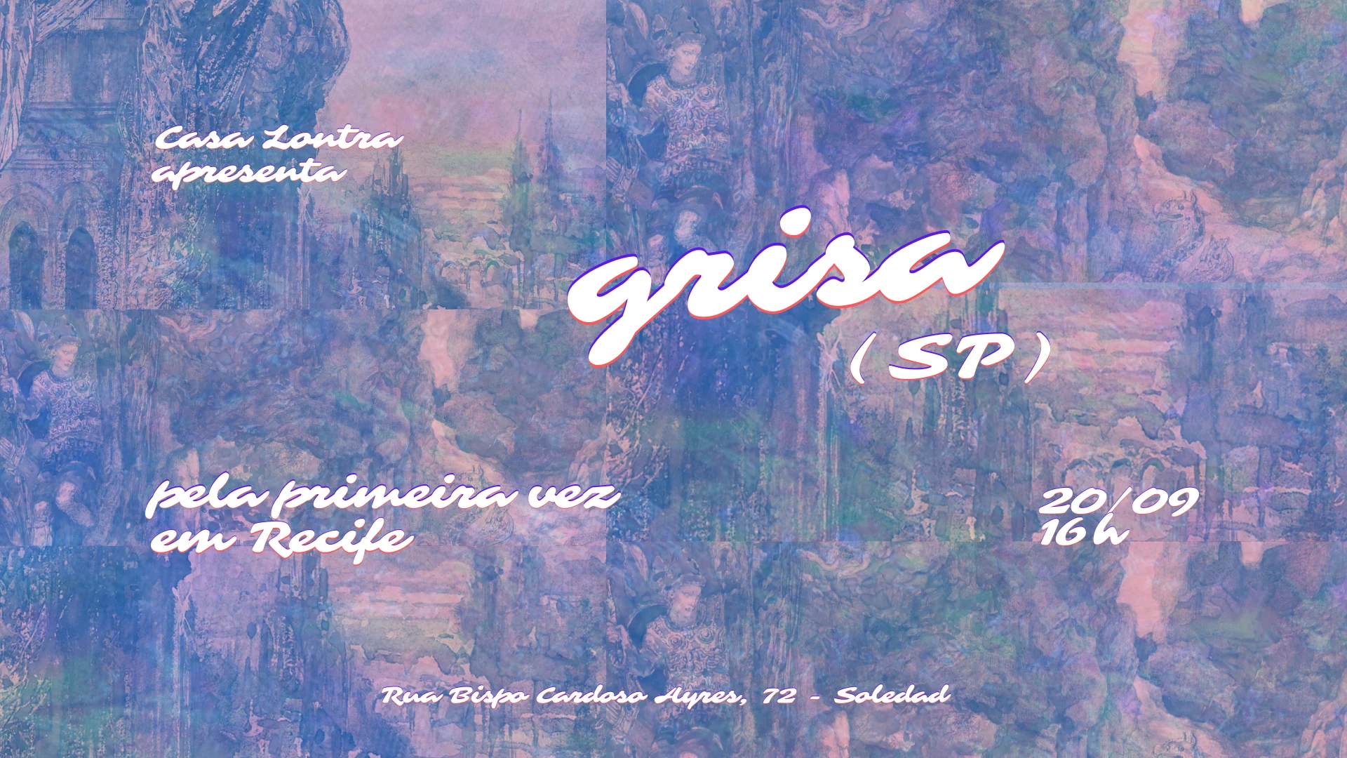 Grisa | Composições Sinestésicas: Som E Pintura | Spa Recife Cover
