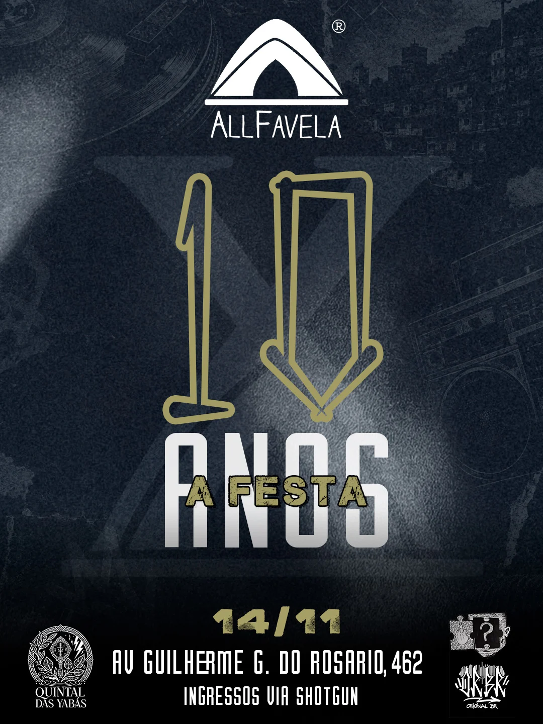 Allfavela 10 Anos Cover
