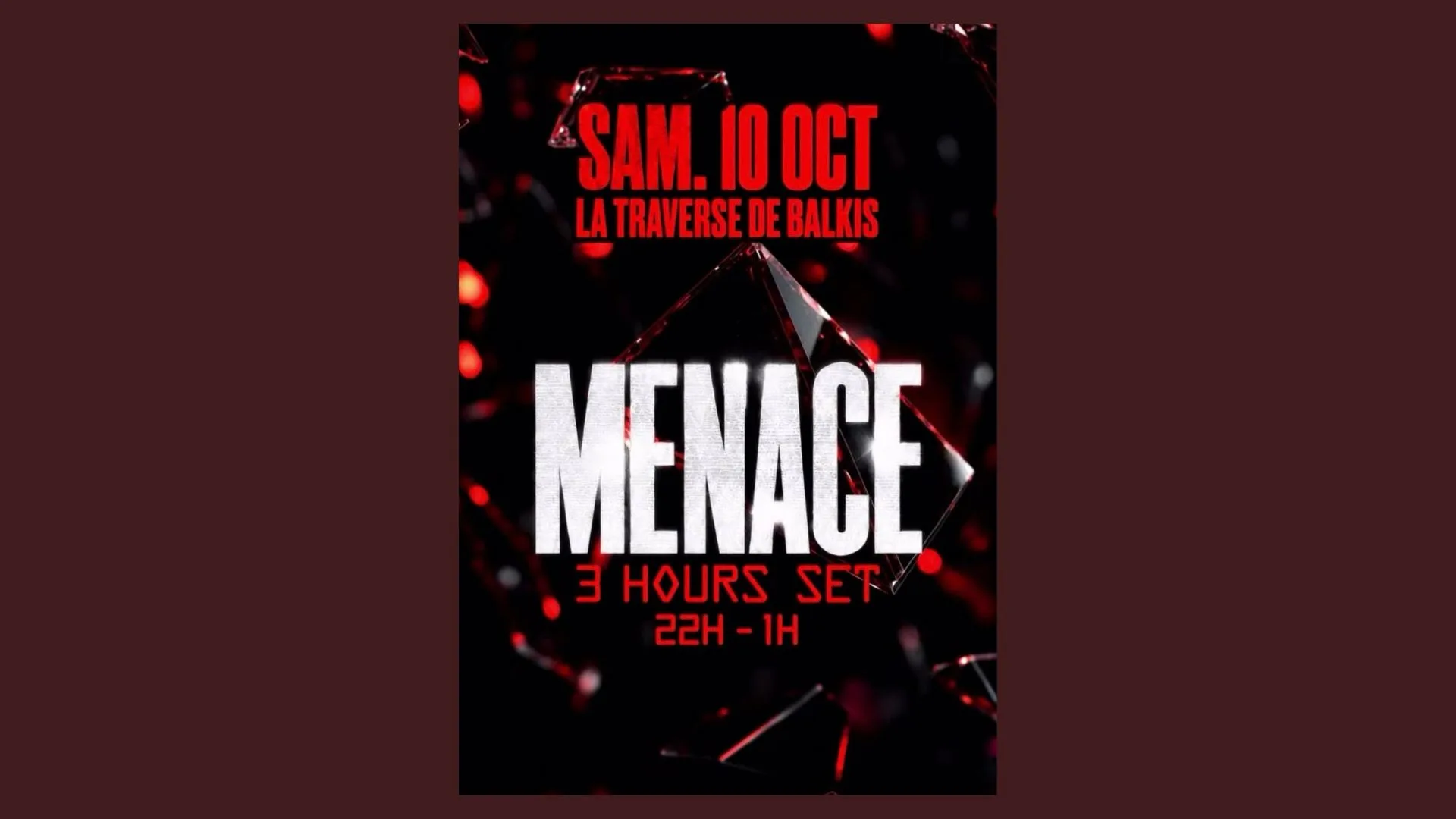 Menace Rekords Cover