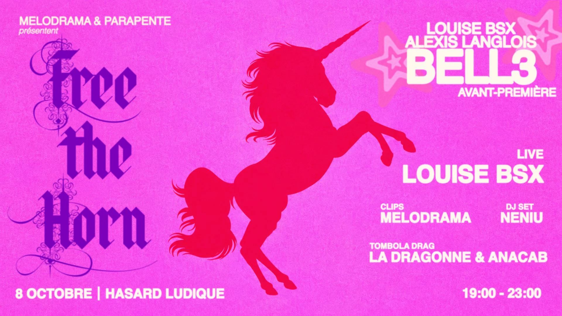 Free The Horn! - Avant-Première De Bell3 Cover