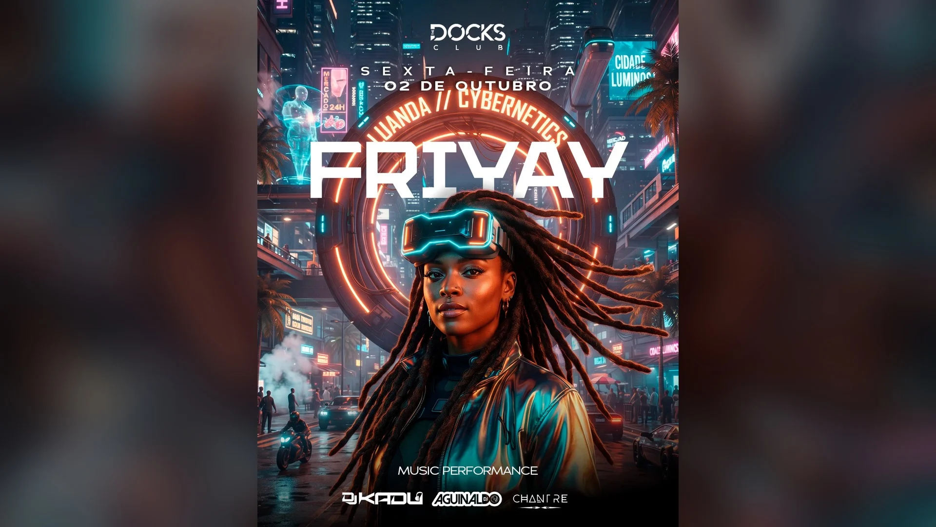 Friyay — Luanda // Cybernetics 🌆 | 02 Out Cover