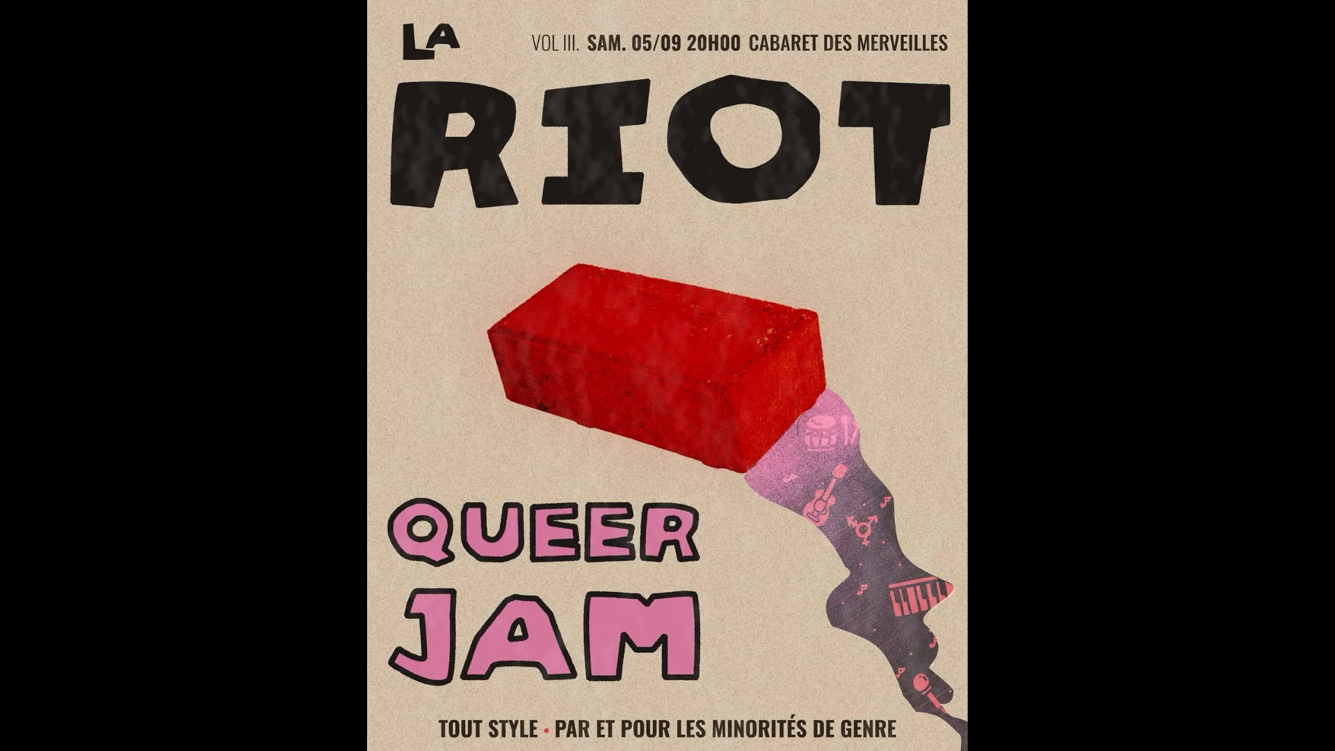 La Riot · Queer Feminist Jam 05.09 Cover