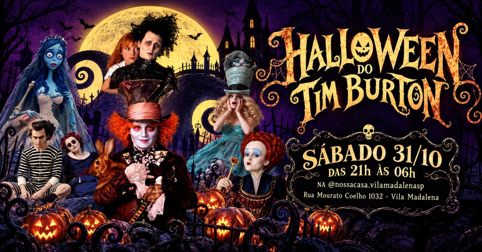Halloween Do Tim Burton Cover